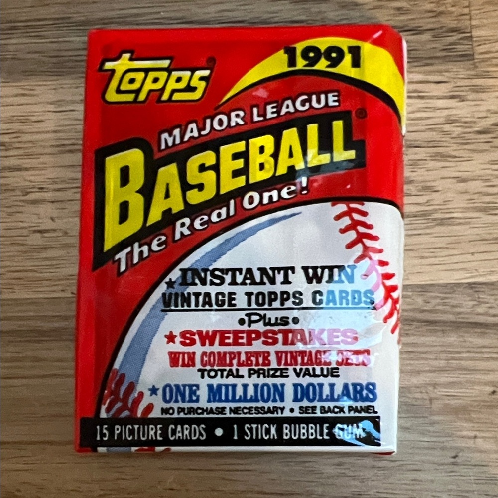 1991 Topps Major League Baseball trading cards